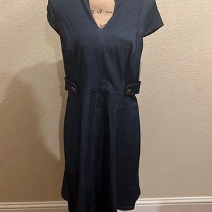 Denim dress
